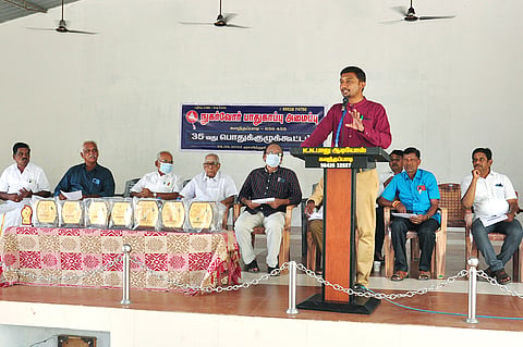 கவுந்தப்பாடி நுகர்வோர் பாதுகாப்பு அமைப்பு பொதுக்குழு கூட்டம்
