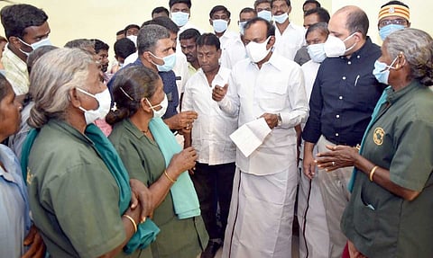 ரூ.3.23 கோடி மதிப்பீட்டிலான பல்வேறு முடிவுற்ற புதிய திட்டப்பணிகள்