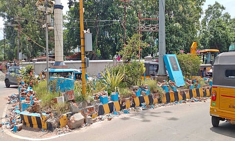 நாகர்கோவிலில் போக்குவரத்து நெருக்கடி