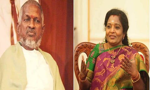 இளையராஜாவின் குரல் மாநிலங்களவையில் ஒலிப்பது தமிழகத்திற்கு பெருமை- ஆளுநர் தமிழிசை வாழ்த்து