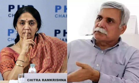 தொலைபேசி ஒட்டுக்கேட்பு- சித்ரா ராமகிருஷ்ணா, மும்பை முன்னாள் கமிஷனர் மீது சிபிஐ வழக்கு