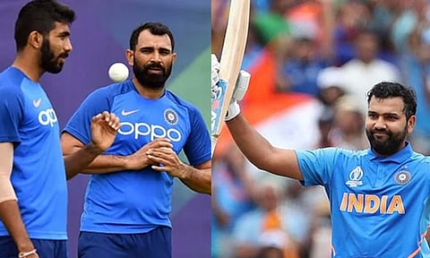 பும்ரா ஷமி ரோகித் 