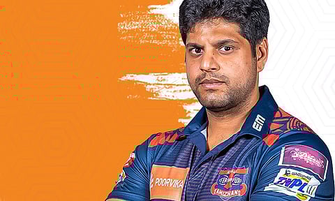 திருப்பூர் தமிழன்ஸ் கேப்டன் அணிருதா