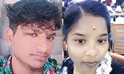 முகேஷ்- மாணவி கீர்த்தனா