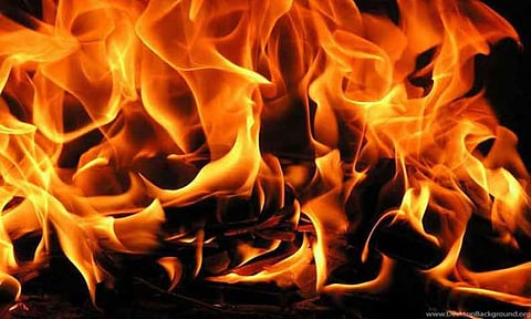 தீக்காயம் அடைந்த 2 வயது பெண் குழந்தை சாவு