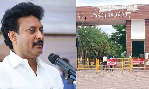 அமைச்சர் அன்பில் மகேஷ் தனியார் பள்ளி 