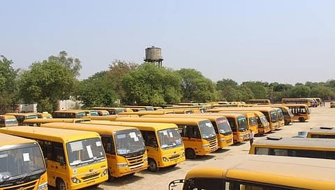 197 தனியார் பள்ளி வாகனங்கள் இயக்க தடை
