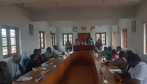 குன்னூர் அருகே உலிக்கல் பேரூராட்சி மாதாந்திர கூட்டம்