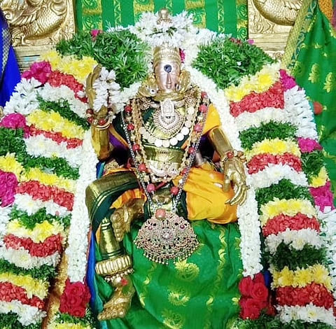 ஆனந்தவல்லி அம்மன் கோவிலில் ஆடித்தபசு திருவிழா தொடக்கம்