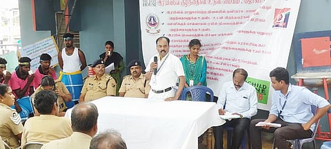 குழந்தை கடத்தல் குறித்து விழிப்புணர்வு