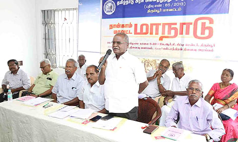 மாநாடு நடைபெற்ற காட்சி. 