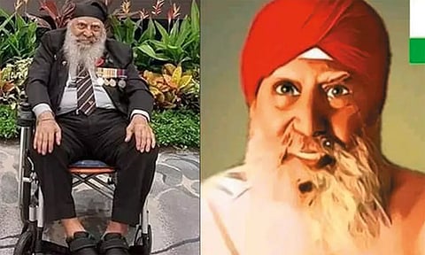 நேதாஜியின் படையில் பணியாற்றிய சுதந்திர போராட்ட வீரர் ஈஷ்வர் லால் சிங் மரணம்