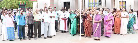 மத்திய அரசை கண்டித்து ஆர்ப்பாட்டம்