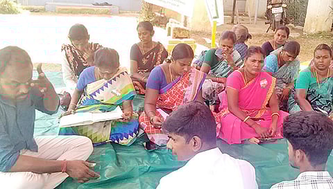 கிராம சபை கூட்டம் நடந்தது.