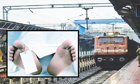 ரெயில் மோதி ஆட்டோ டிரைவர், மூதாட்டி பலி
