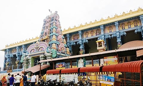 ரத்தினகிரி பாலமுருகன் கோவிலில் புதிய தேர் வெள்ளோட்டம்