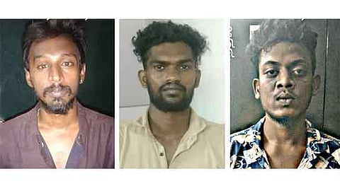 சாட்சியை மிரட்டிய தொழிலாளிக்கு அரிவாள் வெட்டு