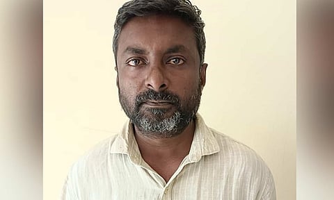 கைது செய்யப்பட்ட அப்துல்ரசீத்.