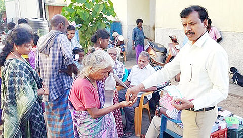 தொழுநோய் கண்டுபிடிப்பு முகாம் நடந்தது.