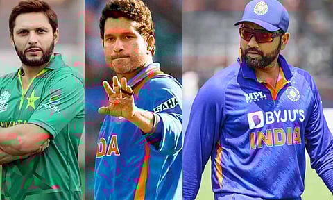 ஆசிய கோப்பை: சச்சின் - அப்ரிடி சாதனையை முறியடிக்க ரோகித் சர்மாவுக்கு வாய்ப்பு