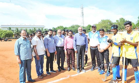 திருச்சி ஜமால் முகமது கல்லூரியில் காஜாமியான் கோப்பை ஆக்கி போட்டி