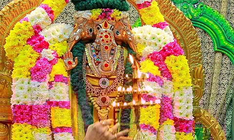 பிள்ளையார்பட்டி கற்பகவிநாயகர் கோவிலில் இன்று தேரோட்டம்