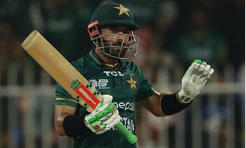 அரை சதமடித்த ரிஸ்வான்