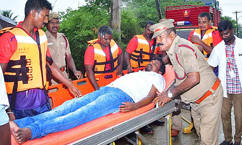 மீட்பு பணிகளுக்கான ஒத்திகை
