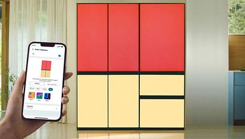நிறம் மாறும் ஆப்ஷன், ப்ளூடூத் ஸ்பீக்கர் கொண்ட புது குளிர்சாதன பெட்டி அறிமுகம்