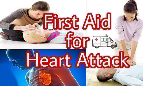 மாரடைப்பு ஏற்பட்டவருக்கு செய்ய வேண்டிய முதலுதவிகள்