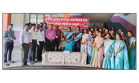 கிருஷ்ணா கல்வி நிறுவனத்தில் ஆசிரியர் தின விழா