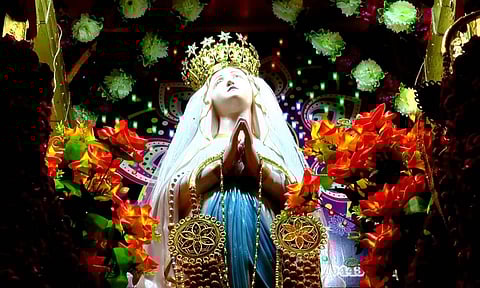 பூண்டி மாதா பேராலயத்தில் மாதா பிறப்பு பெருவிழா தேர்பவனி இன்று நடக்கிறது