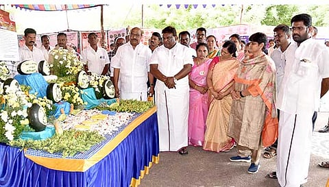 தேசிய ஊட்டச்சத்து மாத உணவு பொருள் கண்காட்சி