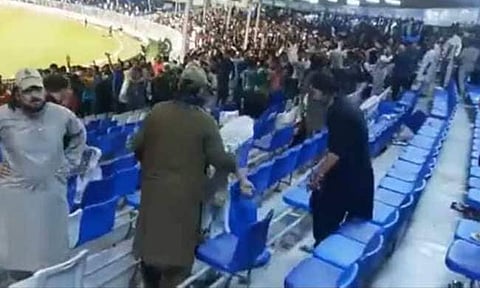 ஆப்கானிஸ்தான்-பாகிஸ்தான் ரசிகர்கள் மோதல்