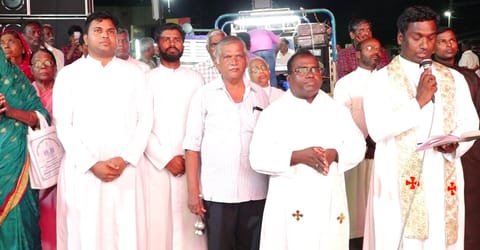 வேளாங்கண்ணி மாதா ரத பவனி