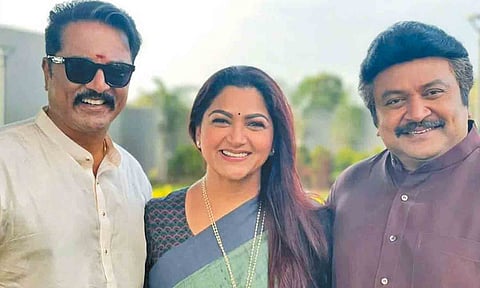 சரத்குமார் - குஷ்பு - பிரபு