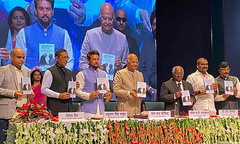 அம்பேத்கரும் மோடியும் புத்தகம் வெளியீடு- அணிந்துரை எழுதிய இளையராஜா பங்கேற்கவில்லை