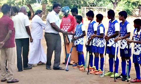 மாநில அளவிலான ஆக்கி போட்டி