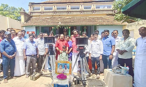 நகர்மன்ற தலைவர் தயாரிக்கும் சினிமா படபிடிப்பு
