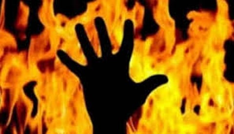தீக்காயம் அடைந்த மூதாட்டி உயிரிழப்பு