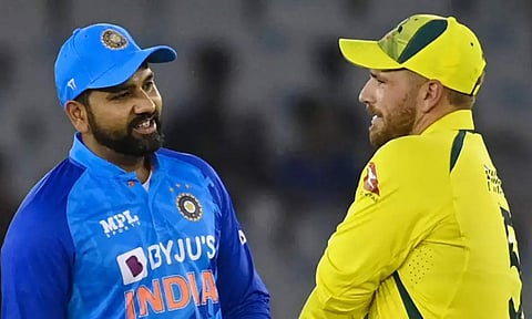 ரோகித் சர்மா, ஆரோன் பிஞ்ச்