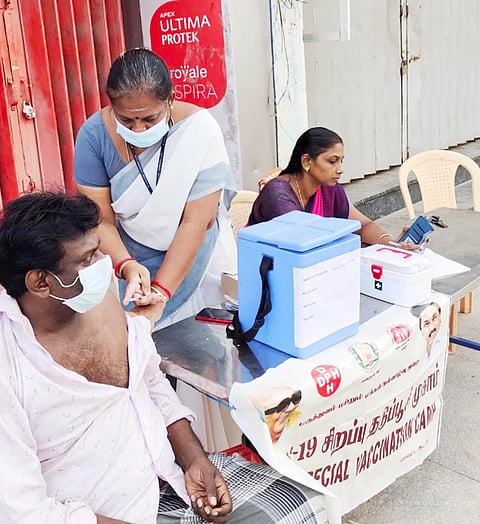 1,459 மையங்களில் கொரோனா தடுப்பூசி முகாம்