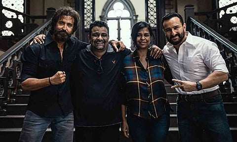 விக்ரம் வேதா படக்குழு