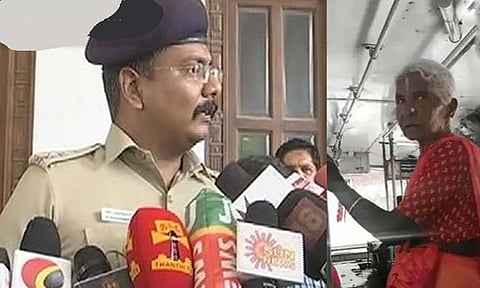 மூதாட்டி மீது வழக்குப்பதிவு செய்யவில்லை- கோவை மாவட்ட காவல் கண்காணிப்பாளர் விளக்கம்