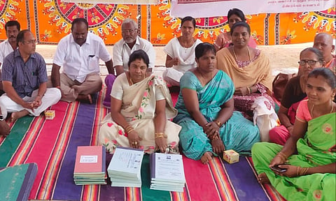 போடிகாமன்வாடி ஊராட்சியில் கிராமசபை கூட்டம் நடைபெற்றது.