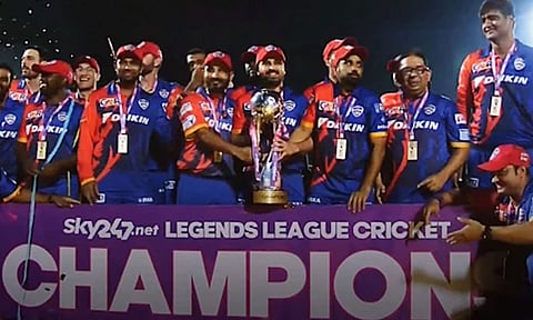 லெஜன்ட்ஸ் லீக் கிரிக்கெட்- இந்திய கேப்பிடல்ஸ் அணி சாம்பியன்