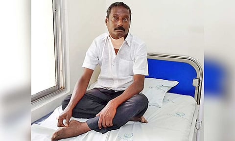 ஊராட்சி மன்ற தலைவர் பிச்சை.
