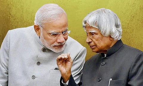 பிரதமர் மோடி - ஏபிஜே அப்துல் கலாம்