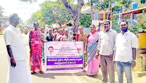 பிளாஸ்டிக் ஒழிப்பு விழிப்புணர்வு பேரணி நடந்தது.