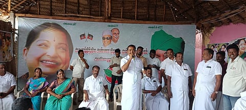 அரியலூரில் அ.தி.மு.க. செயல்வீரர்கள் கூட்டம்